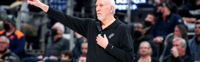 乐鱼体育官网-【现场】登顶！波波维奇常规赛胜场数追平历史第一