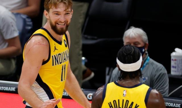 乐鱼体育-小萨带伤作战砍三双 双核驱动助步行者坐稳前三