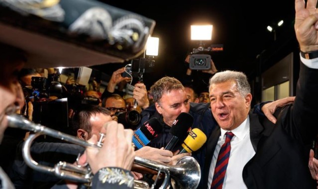 拉波尔塔：这届任期我将打造一支顶级球队，继续壮大巴萨阵容